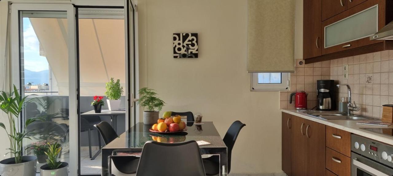 Bright & Modern Apt With View Ираклион Экстерьер фото